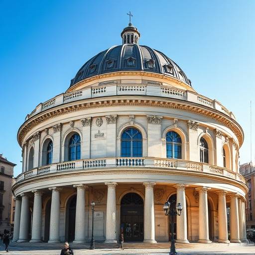 L'Opéra de Lyon, un bâtiment emblématique avec son architecture néoclassique et sa coupole moderne.